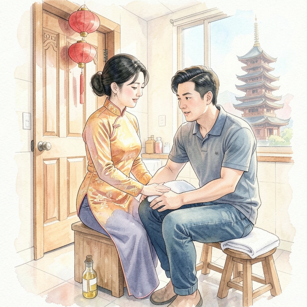 如何逐步进行会阴按摩