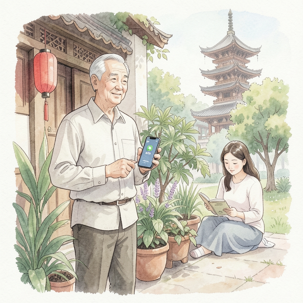 泡个热水澡