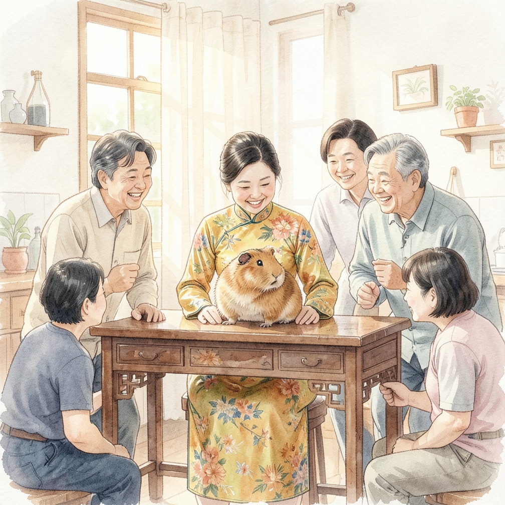 为室内豚鼠提供活动时间