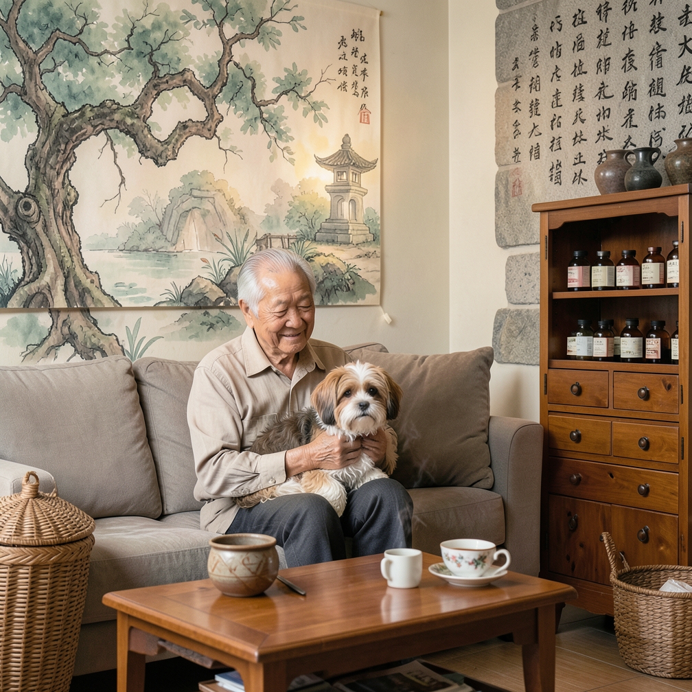 带狗狗进行专业检查