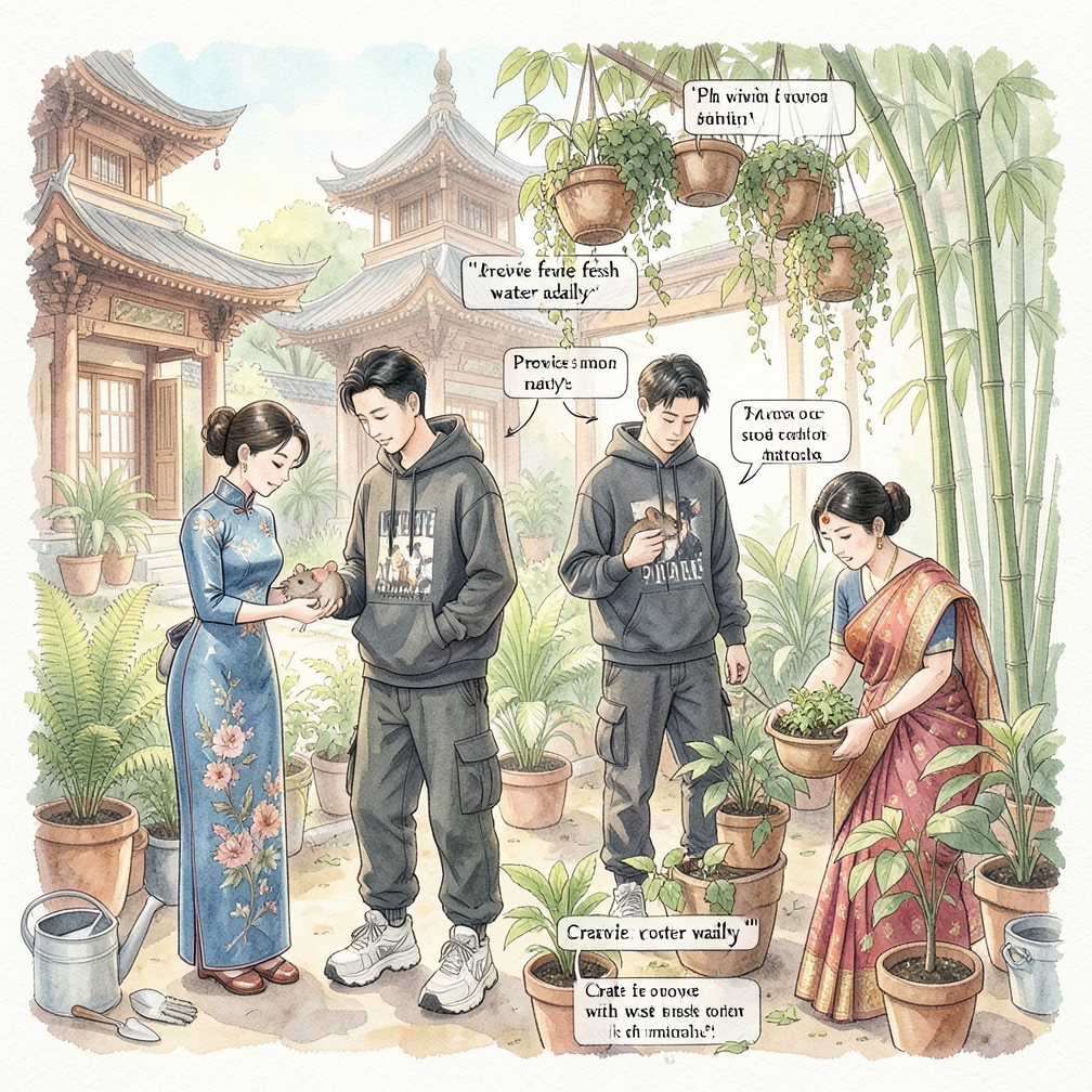 如何逐步照顾一只年幼的鼠