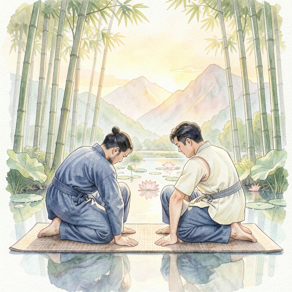 开始于手膝着地的姿势