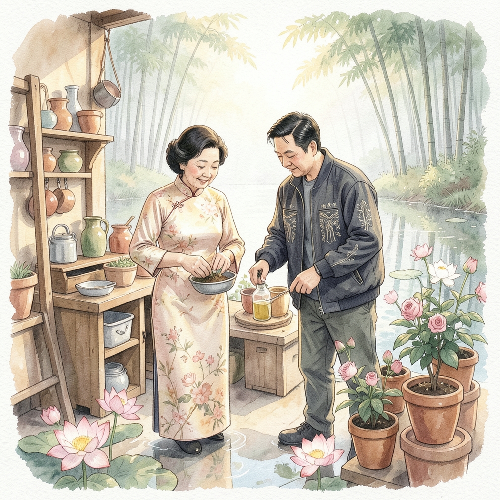 每日浇水以驱赶蚜虫
