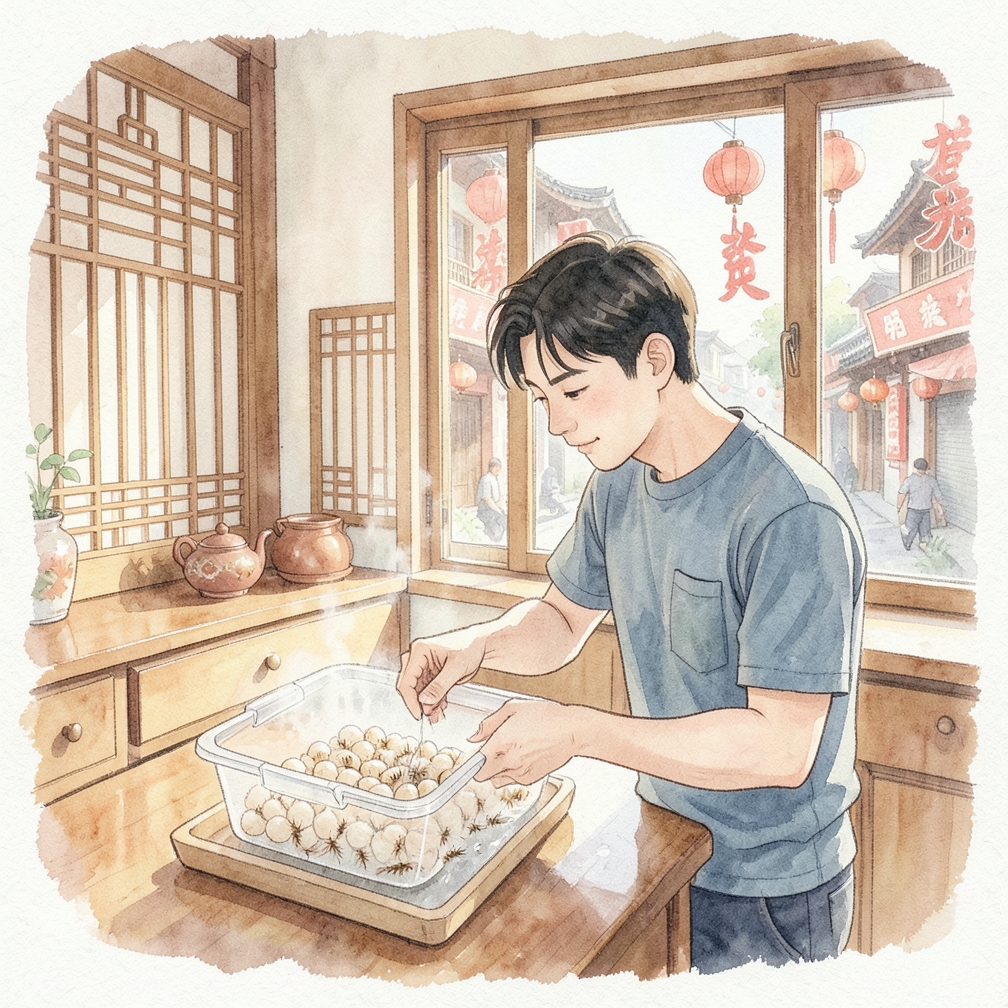 准备蚕卵孵化的环境