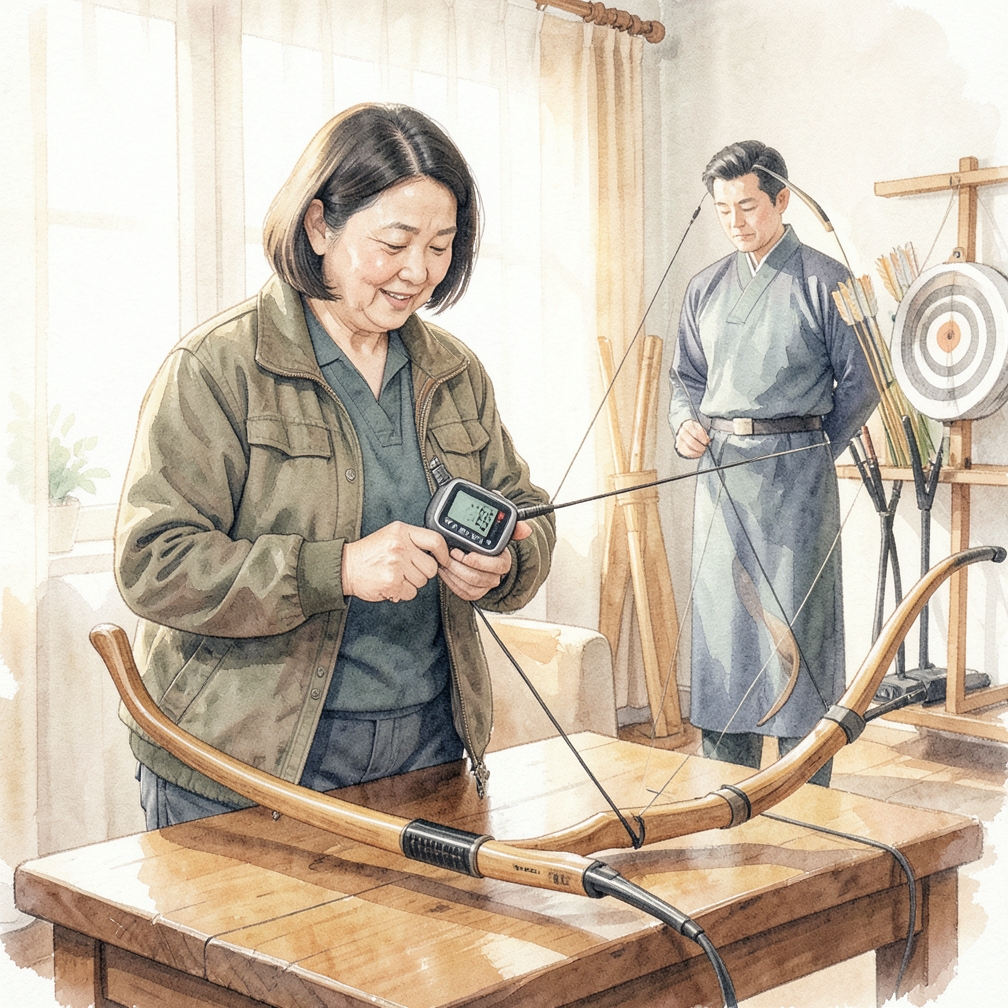 检查弓弦张力