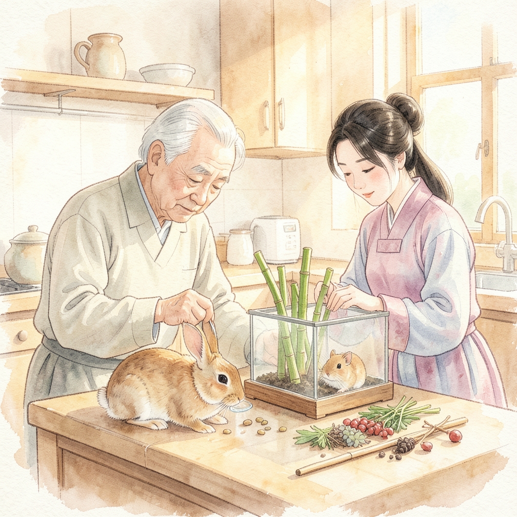 評估兔子的飲食狀況