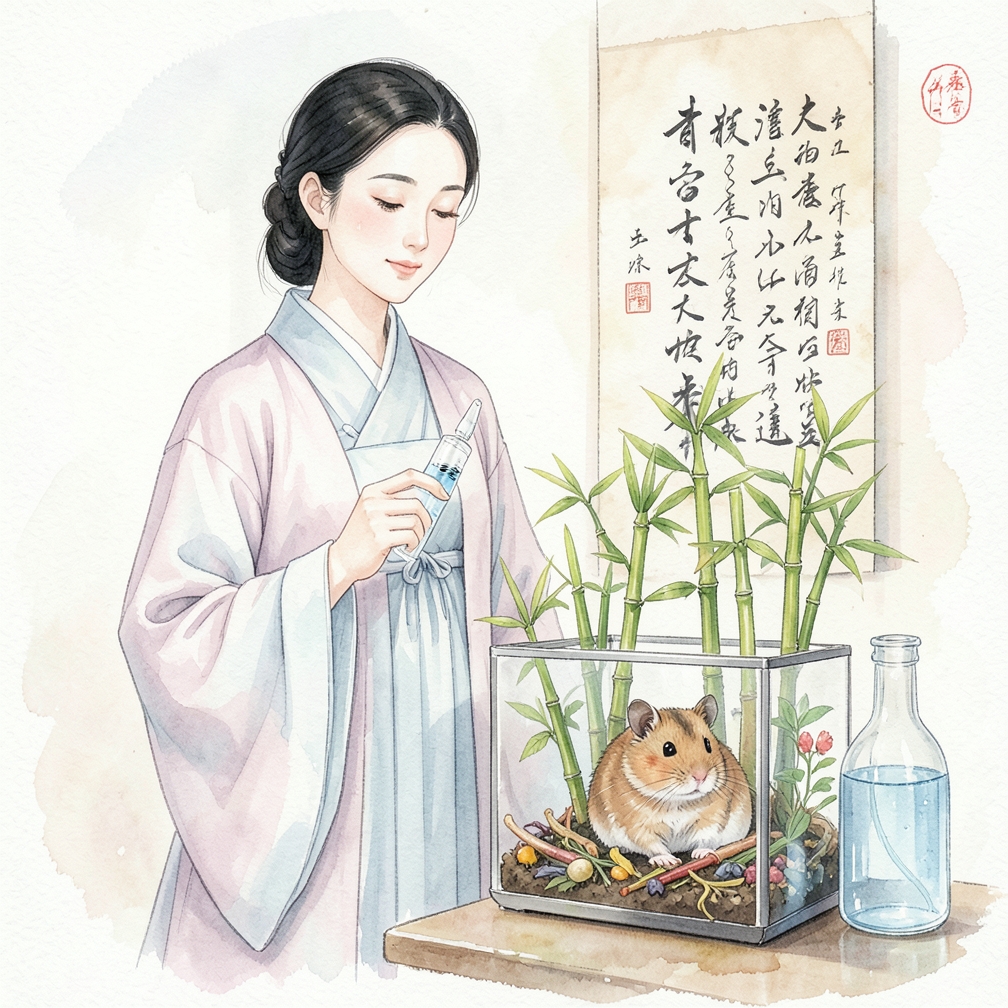 使用注射器或滴管協助飲水