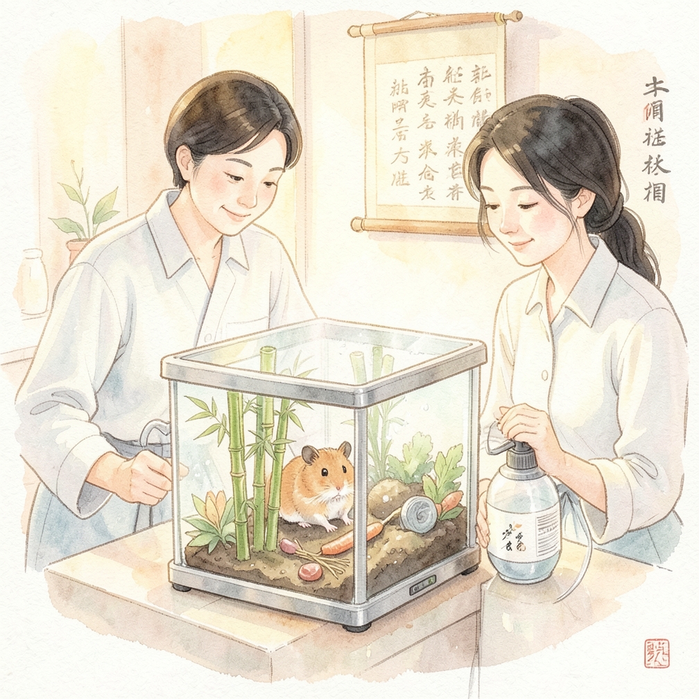 增加飼養籠的濕度