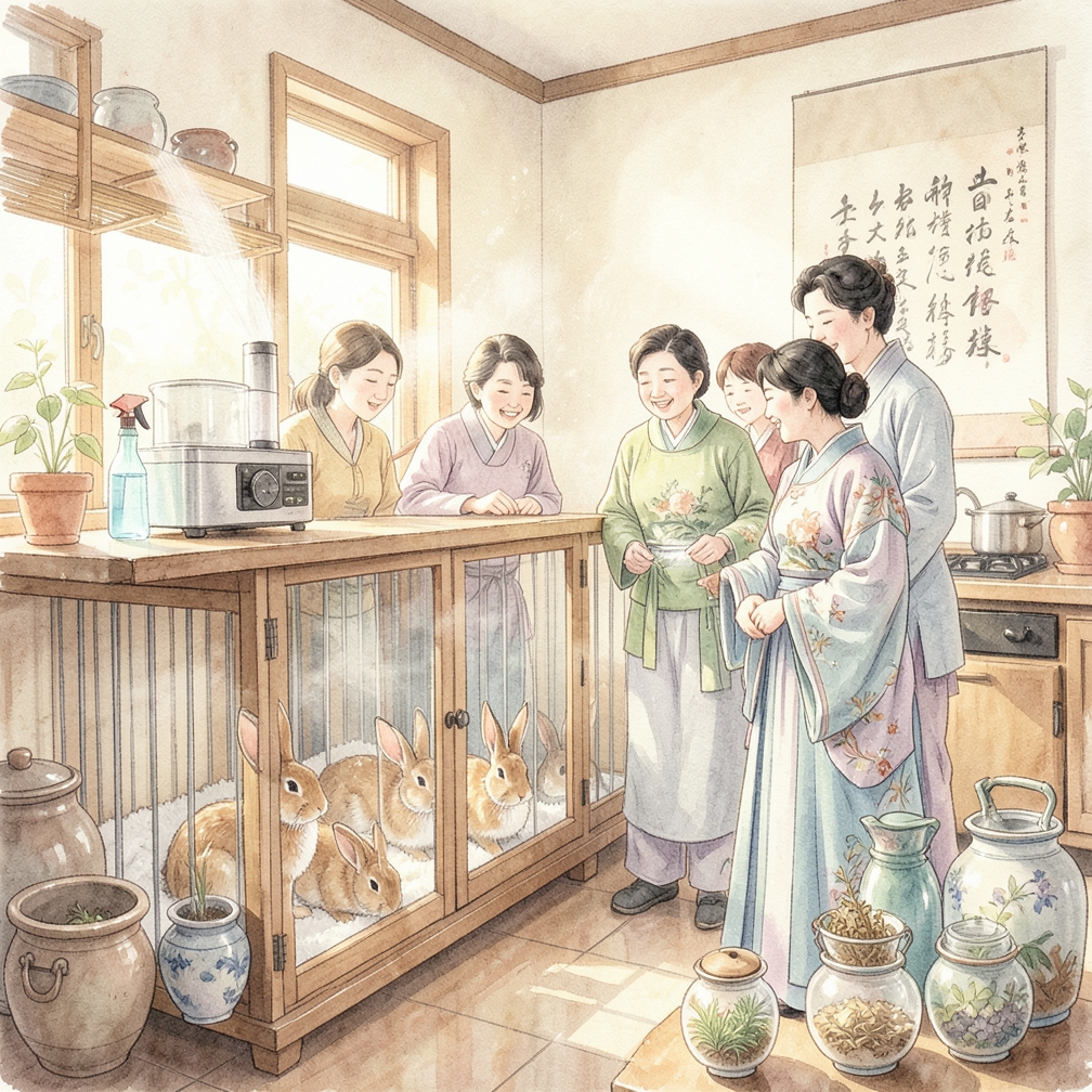 維持適當的飼養環境濕度