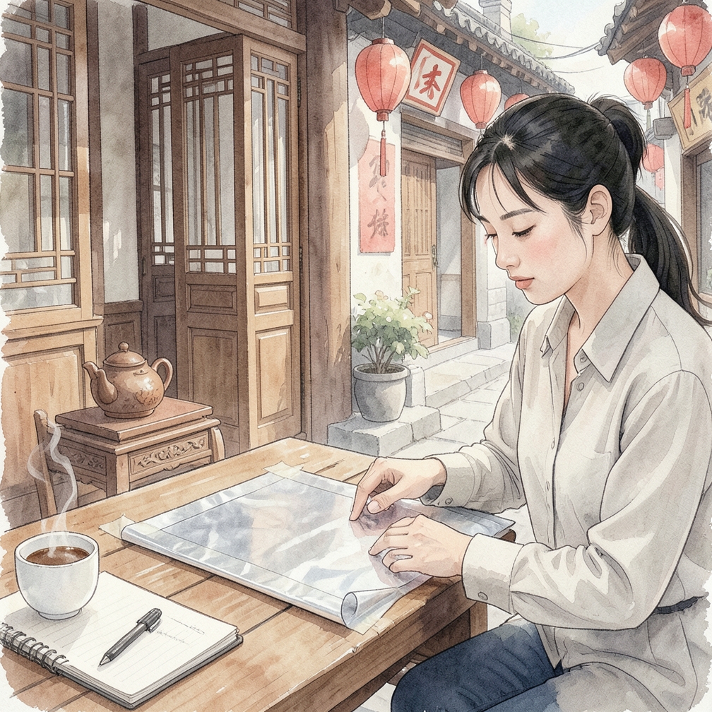 将铝箔贴在适合打印机进纸的纸张上