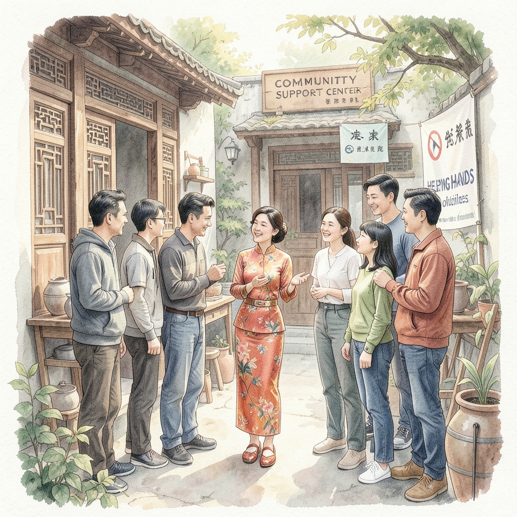 寻找可信赖的社交支持