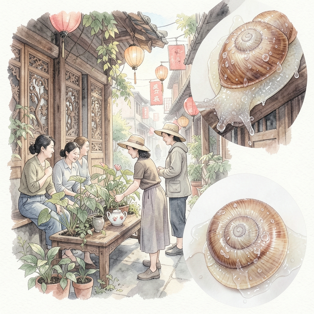蜗牛的皮肤和黏液层无法有效防止水分流失。