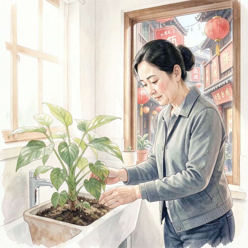 检查叶子的背面和其他藏身之处。