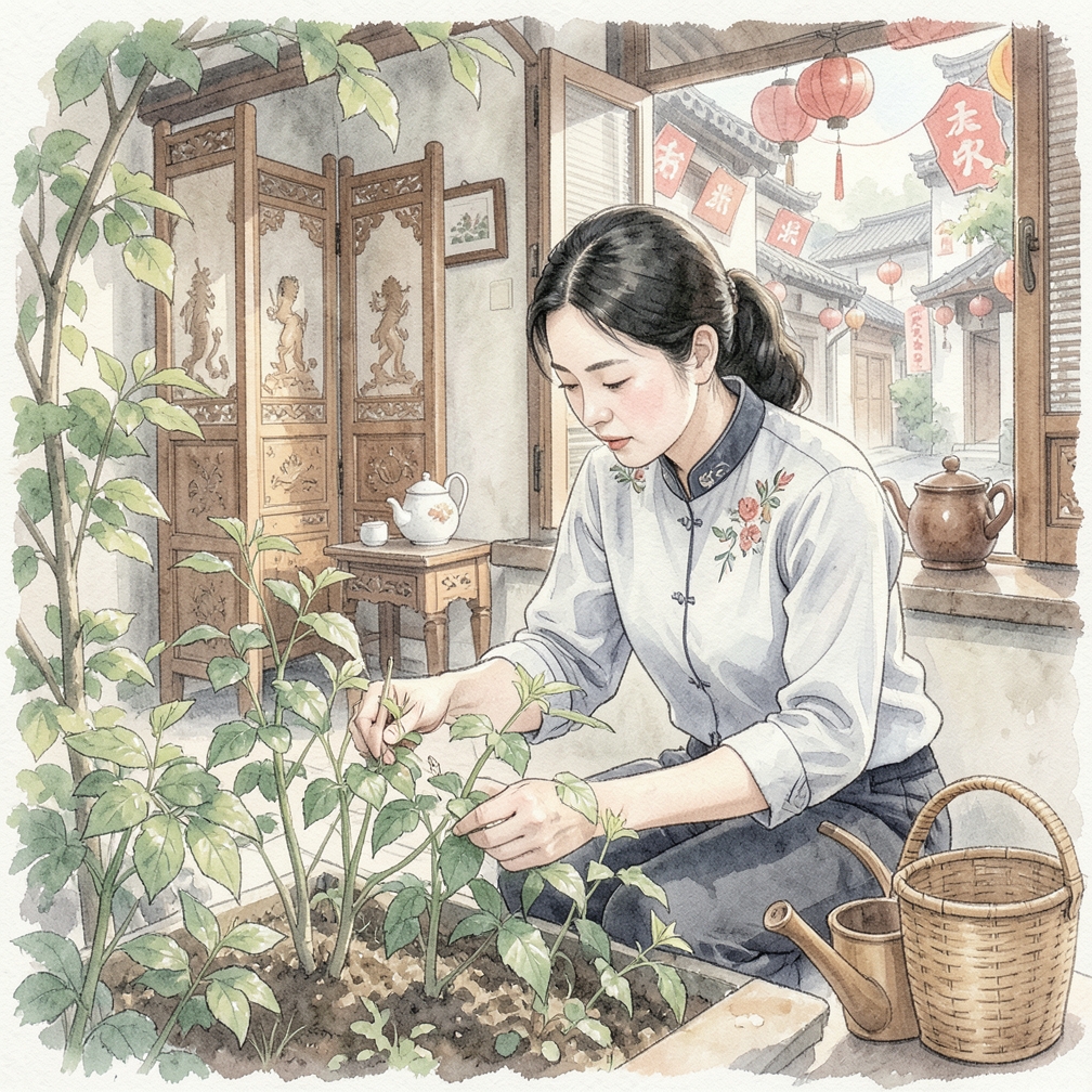 定期检查植物，及时发现蜗牛的踪迹。