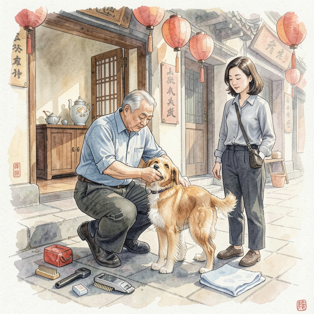 如何逐步为狗狗剃毛