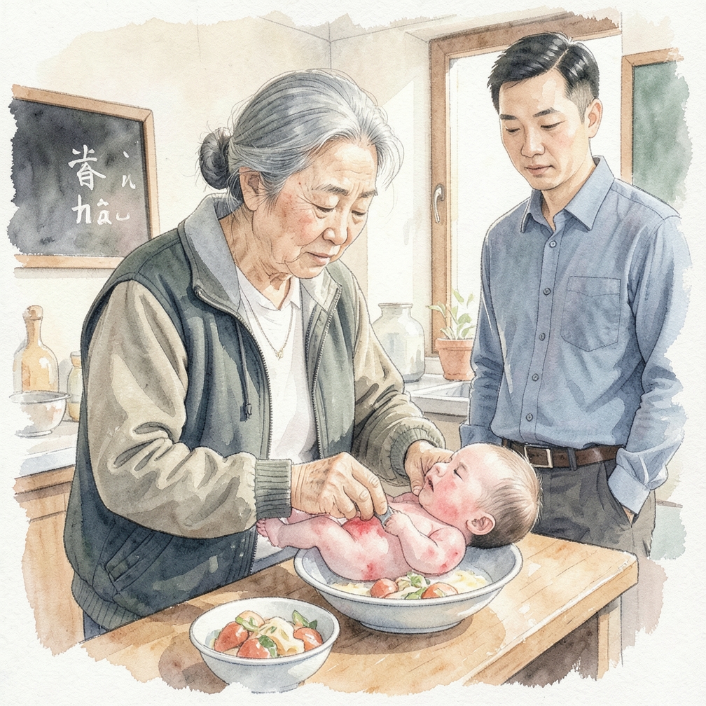 检查宝宝的状况
