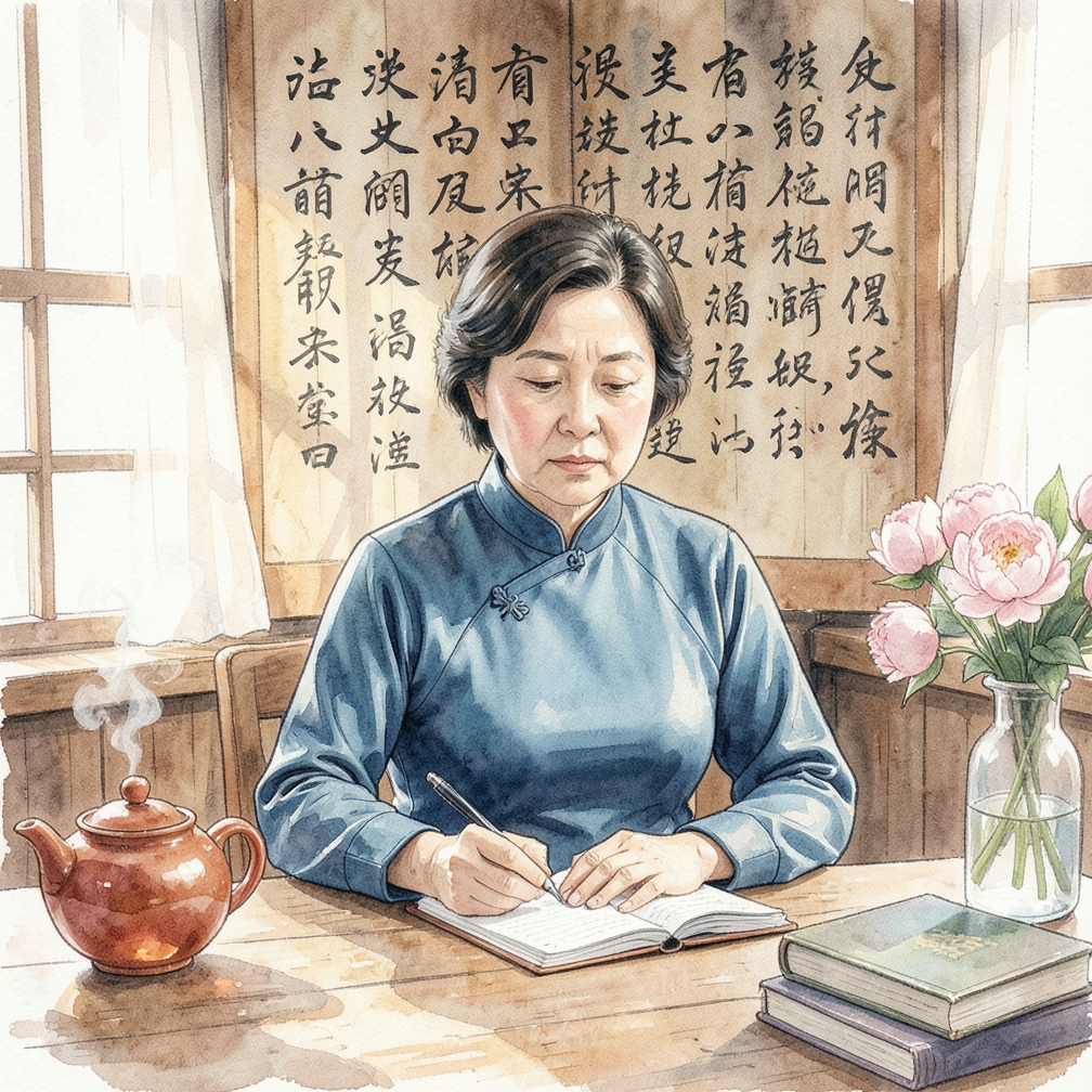 在实现愿望的过程中，不断反思，提升自我。