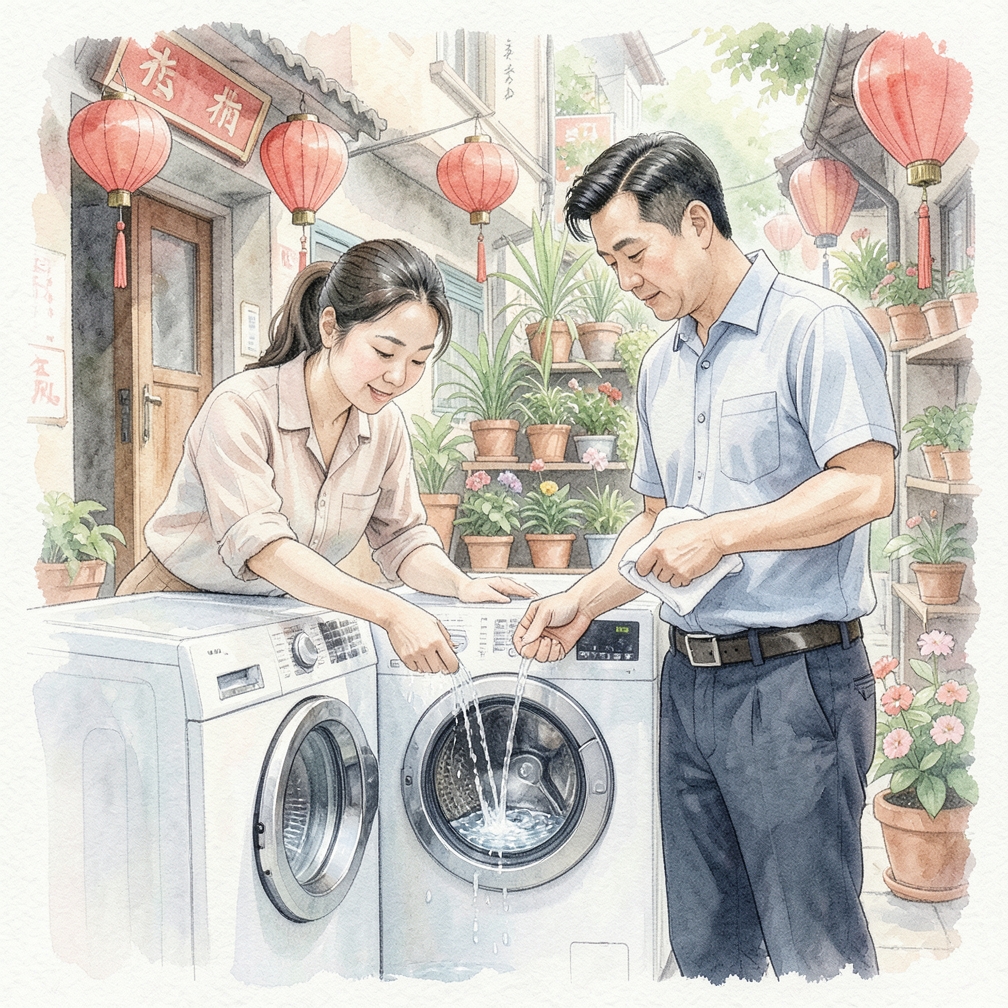 冲洗和干燥密封圈