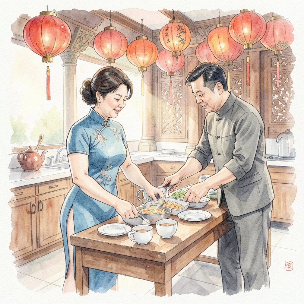 如何装饰自助餐桌以举办晚宴