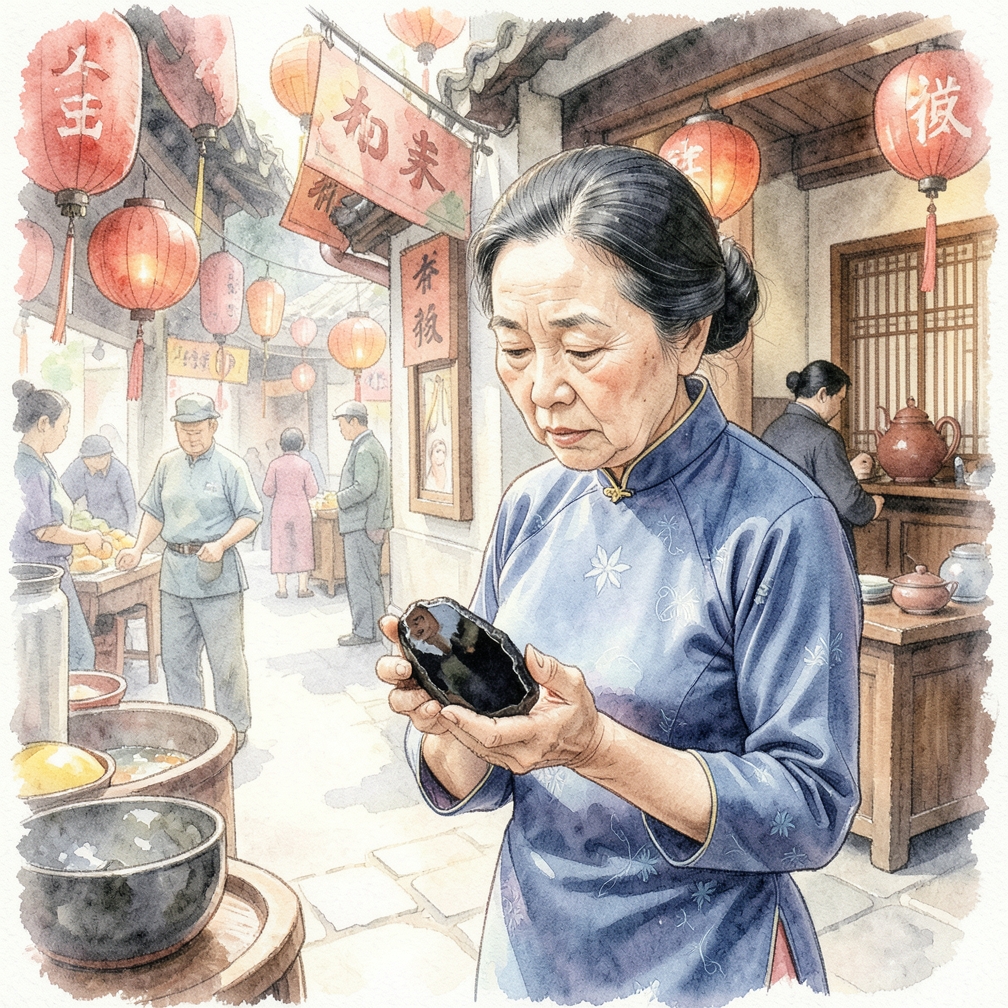 黑曜石有助于与灵性导师和亲人沟通。