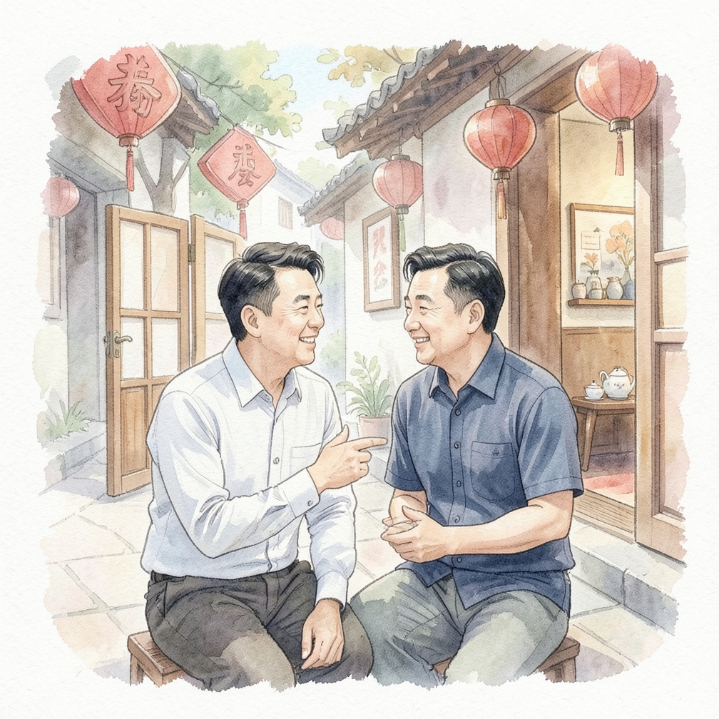 與信任的人談談 — 2