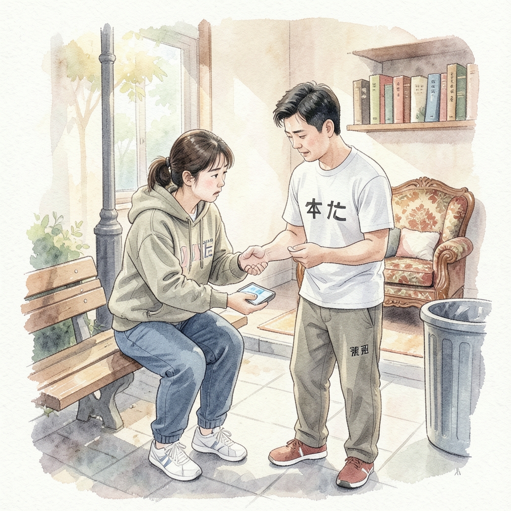 與青少年討論