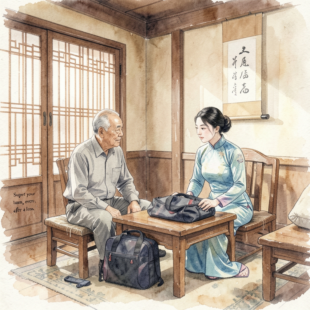 调整心态，保持支持