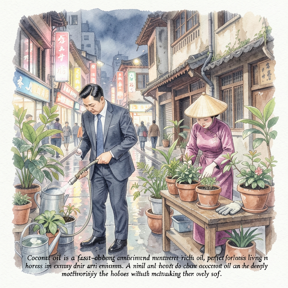 使用椰子油以防止极度干燥