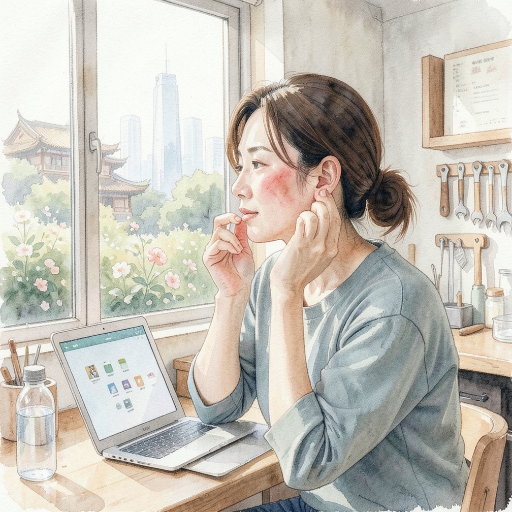 检查耳朵