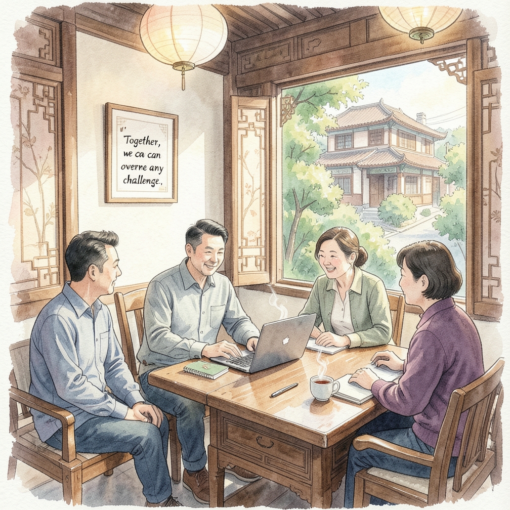 与支持你的人共度时光