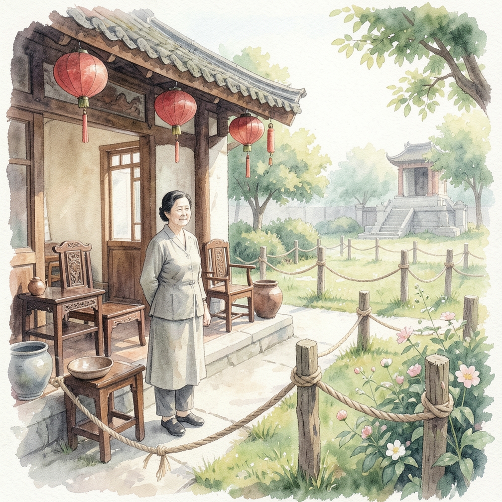 标记坟墓的边界