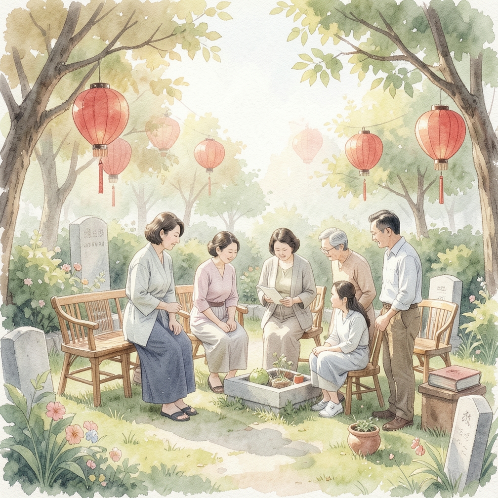 选择坟墓的新位置