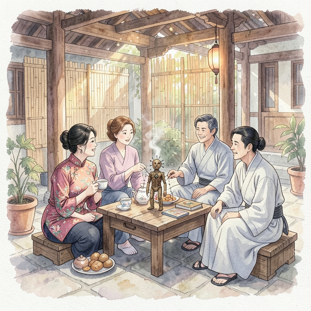 如何一步步处理使用巫毒娃娃