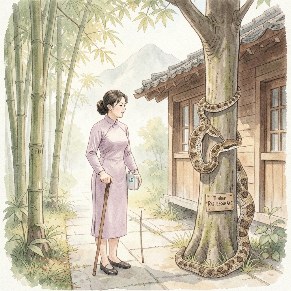 如何识别和处理 Timber Rattlesnake（木纹响尾蛇）