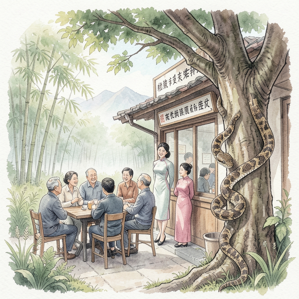 避免直接接触蛇