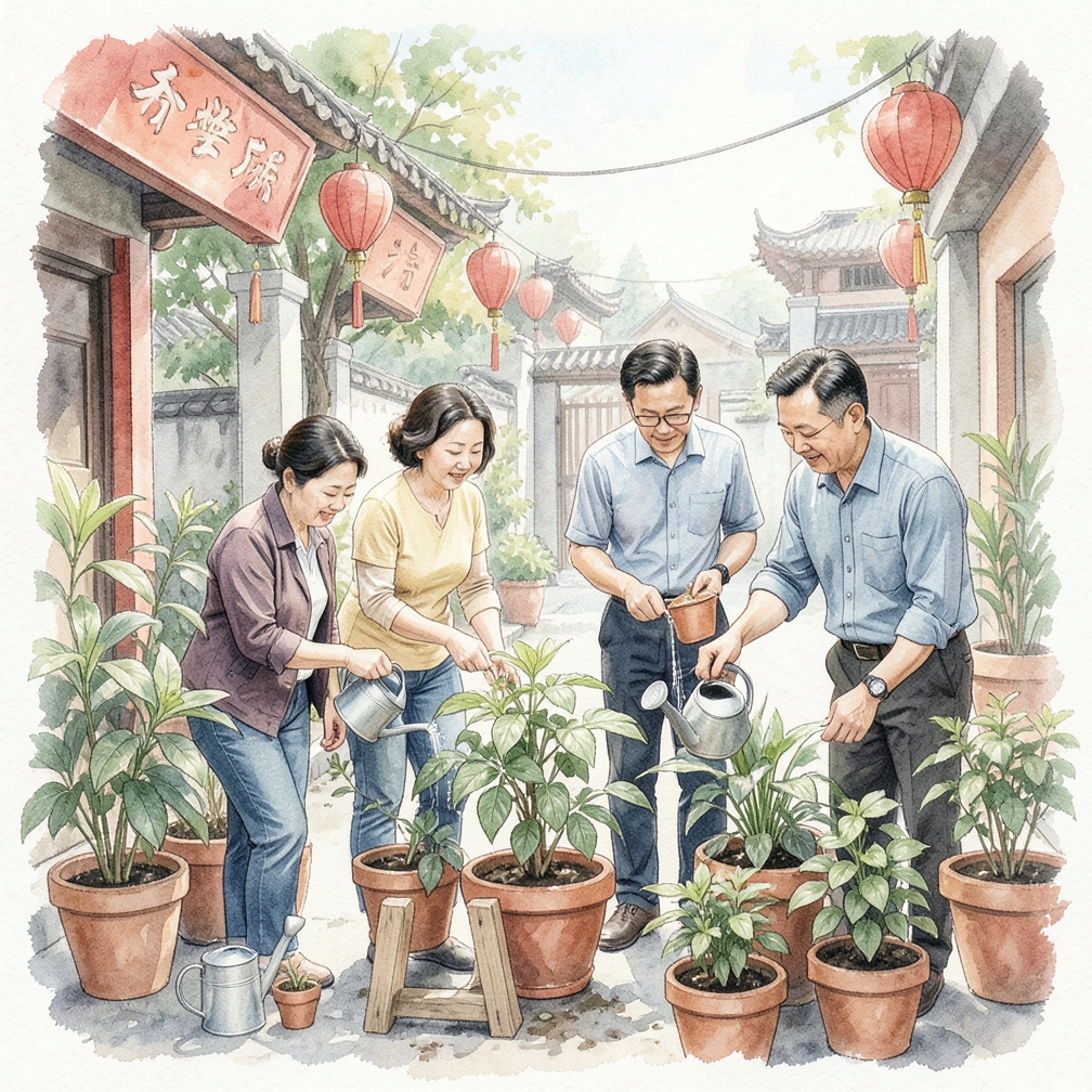 保持土壤持续湿润