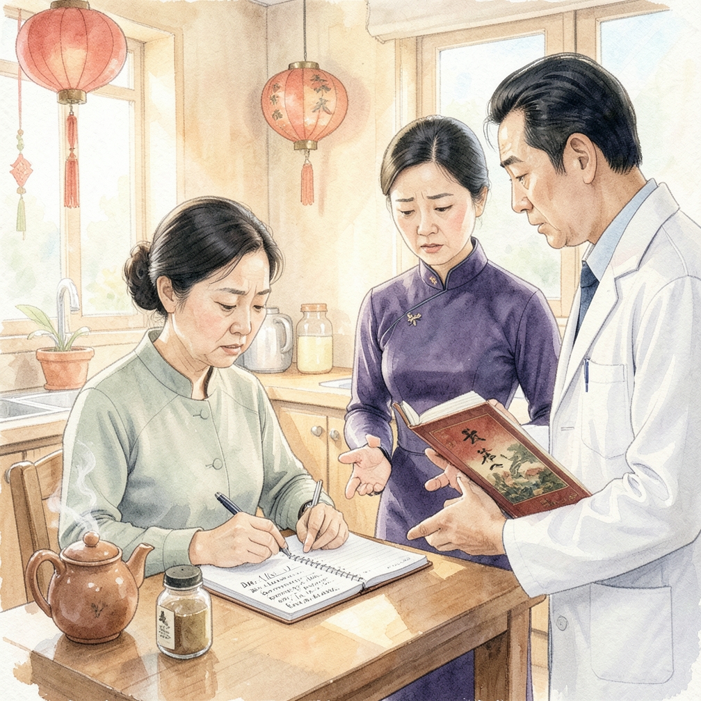 记录症状的详细情况