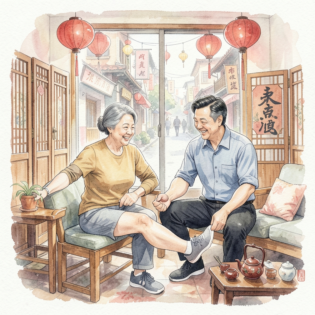 尝试后弓步以进行动态锻炼