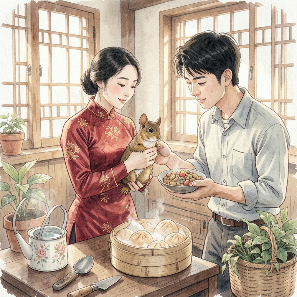 如何逐步照顾幼年松鼠的饮食