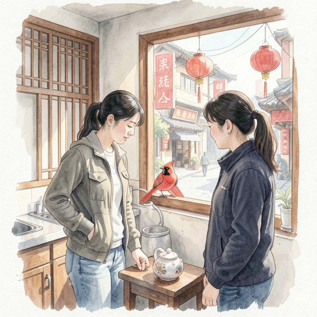 红雀可能代表灵性指引