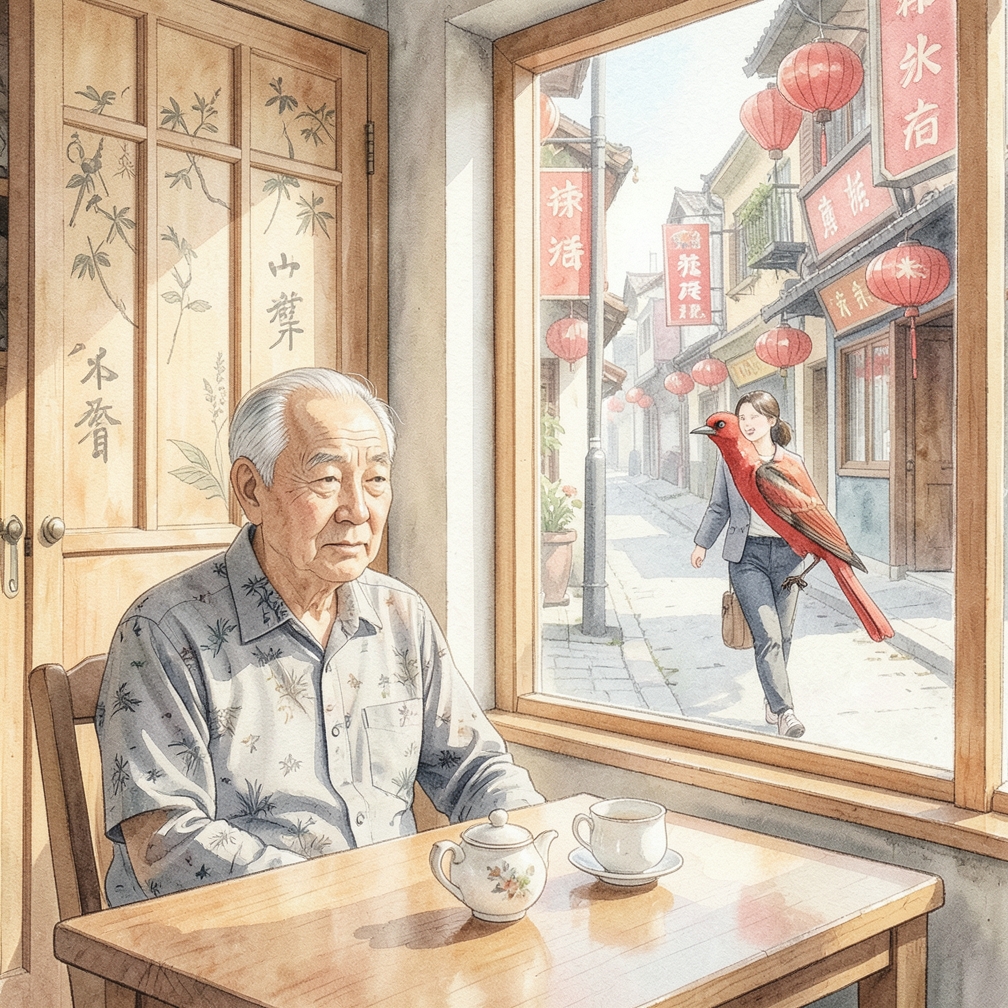 红雀可能传递积极的灵性能量