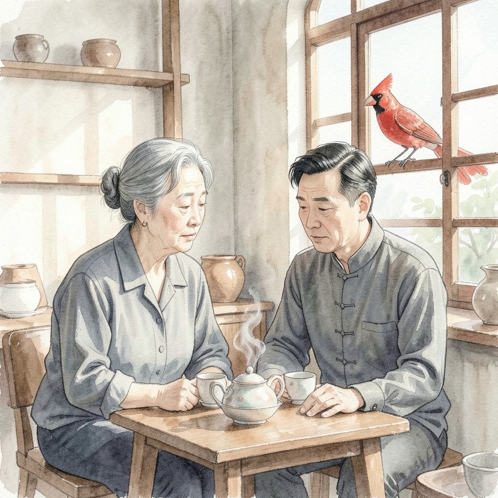 在现代文化中，红雀象征着爱与忠诚