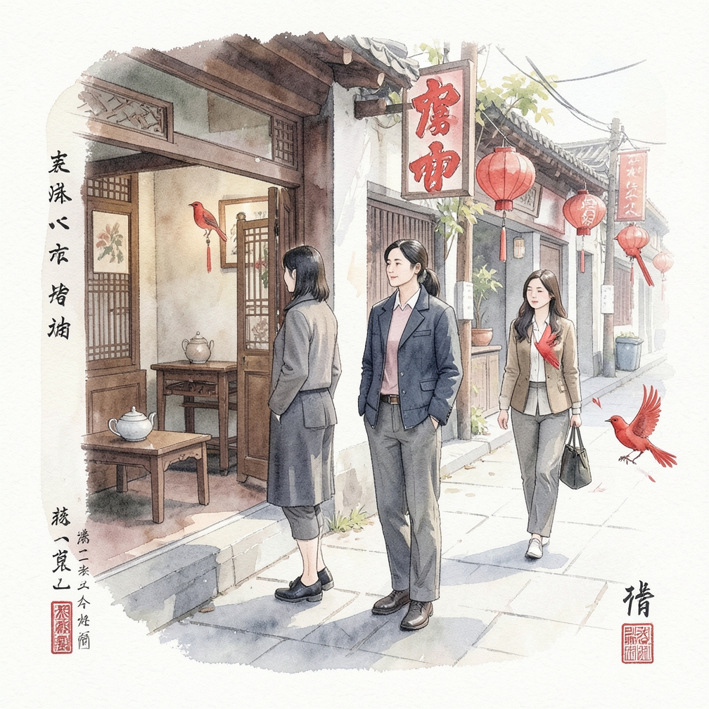 红雀是连接生与死的桥梁