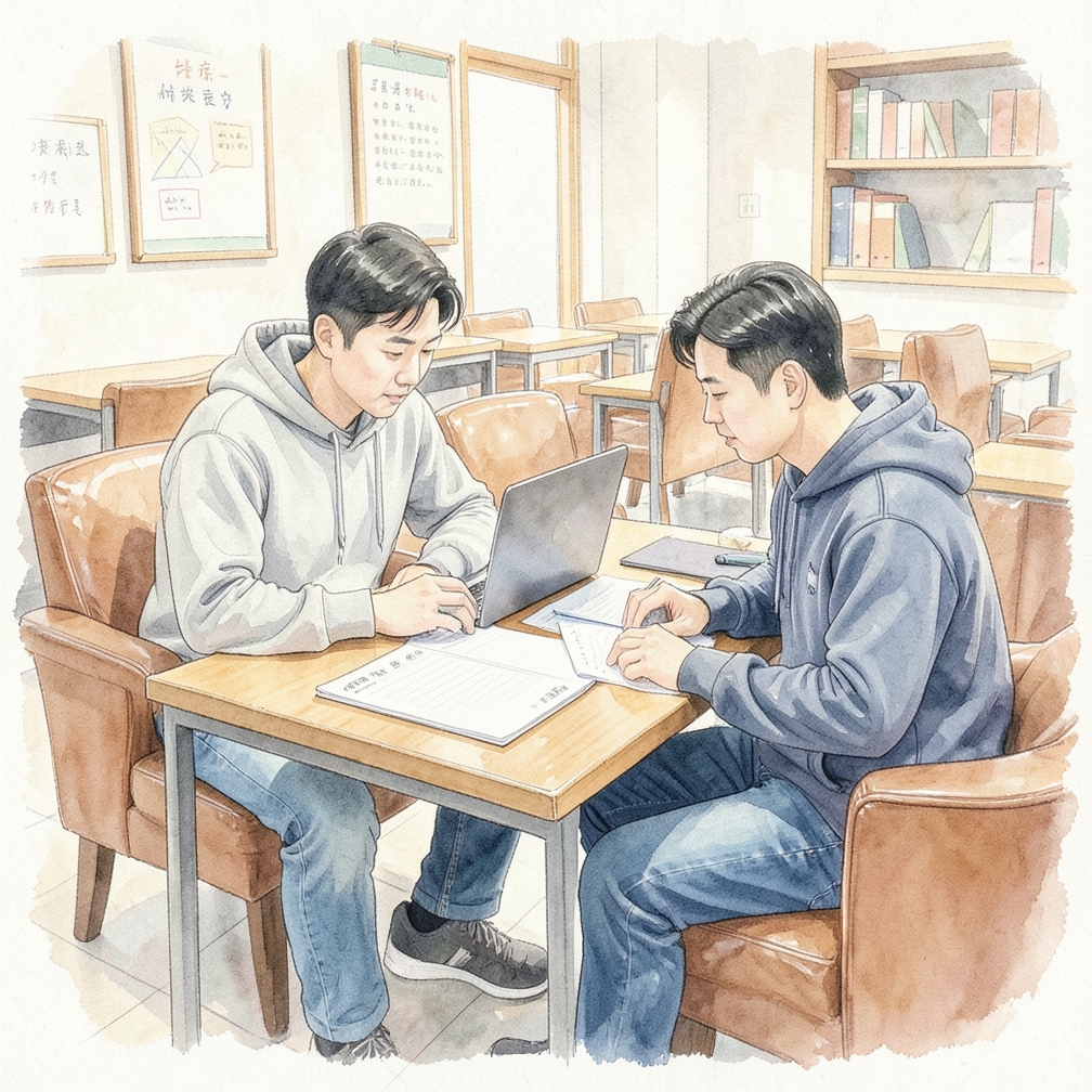 設定紙張以使用康奈尔筆記法