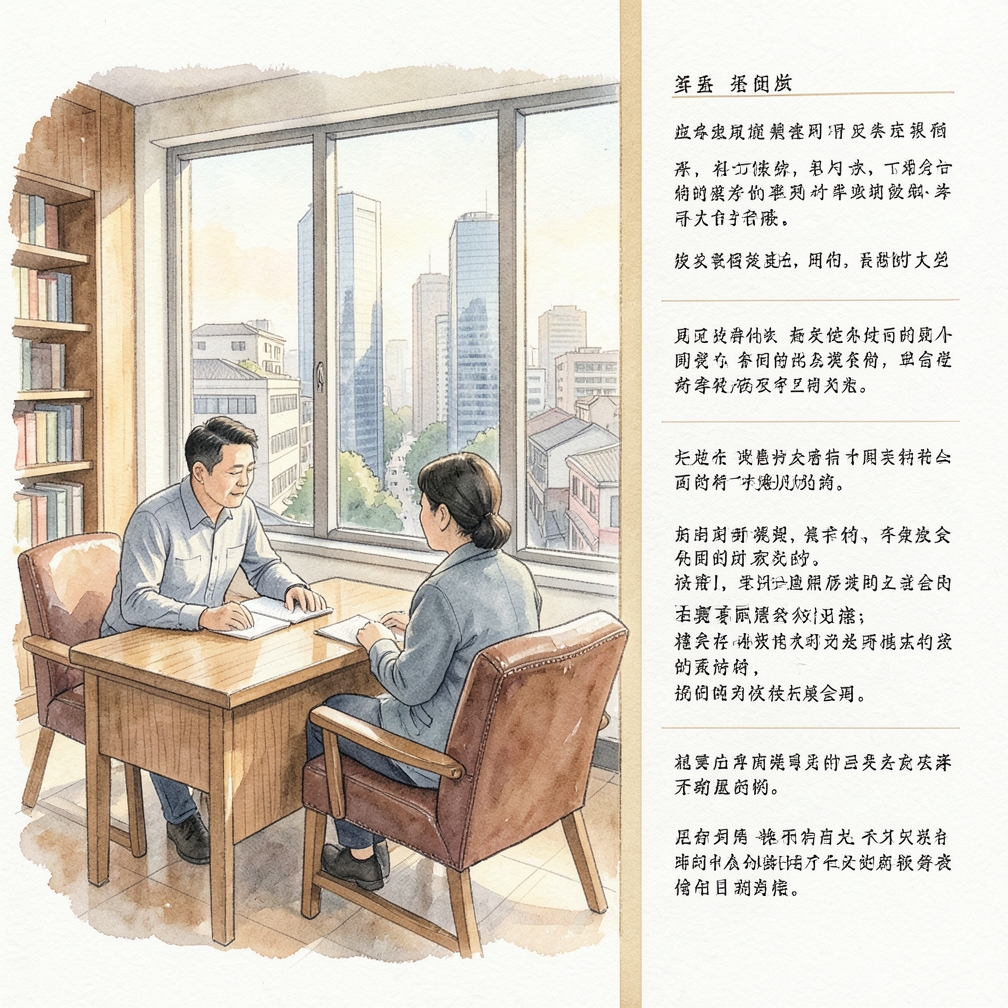 在右欄記錄每個部分的總結