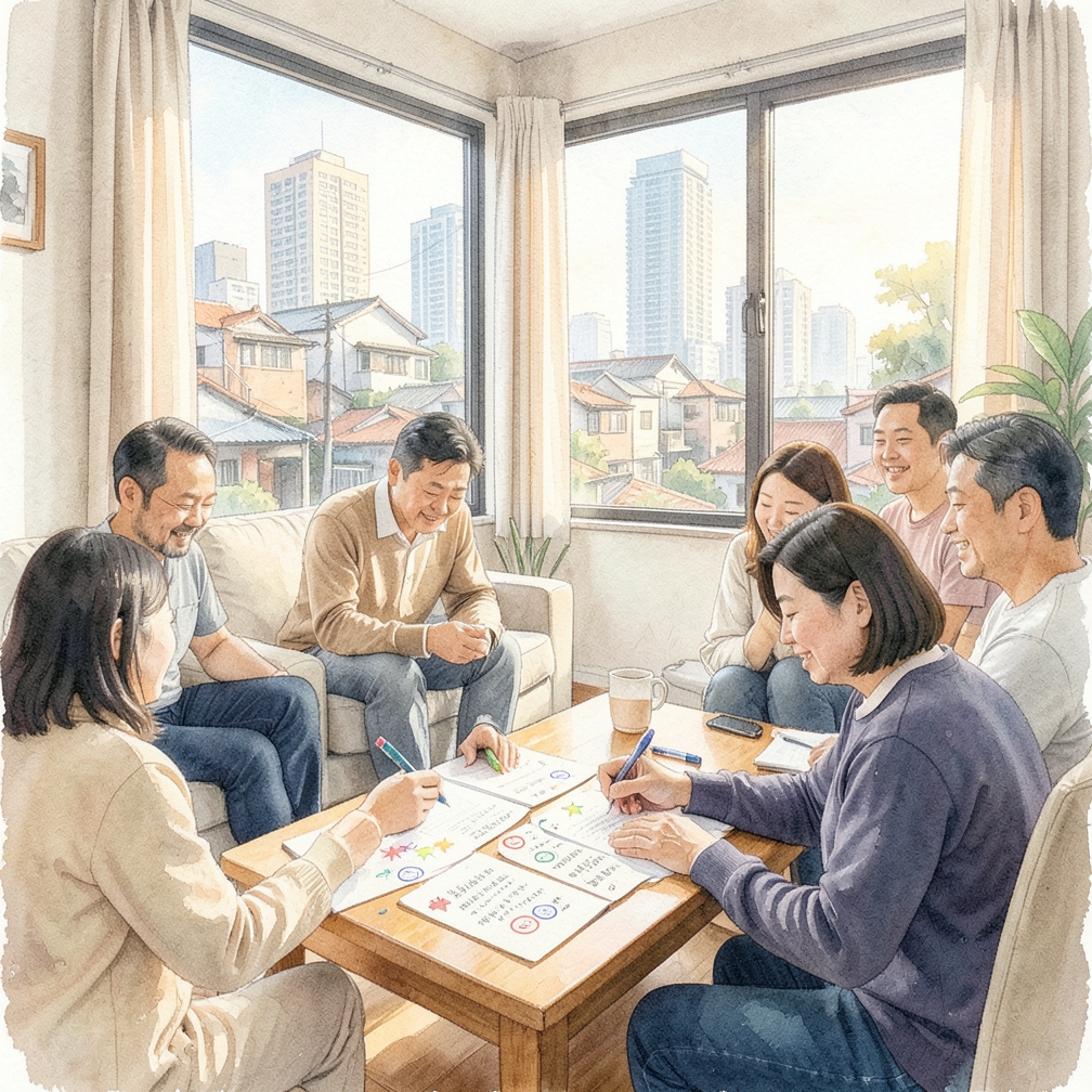 整理筆記並標記重點