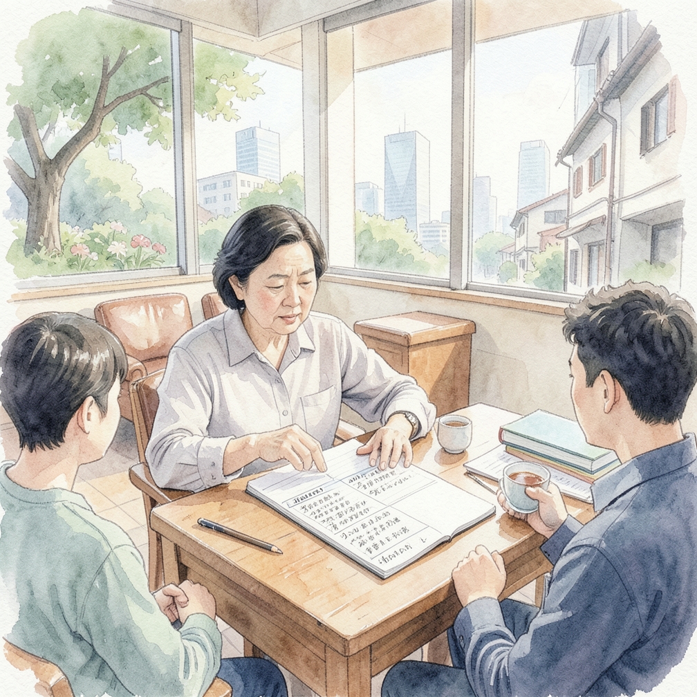 與他人分享筆記經驗