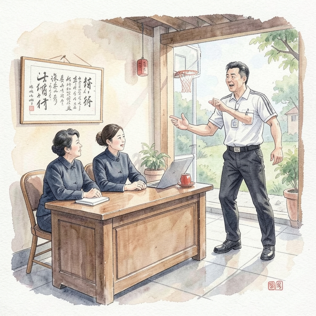 觀察裁判的手勢與站位以判斷罰球點