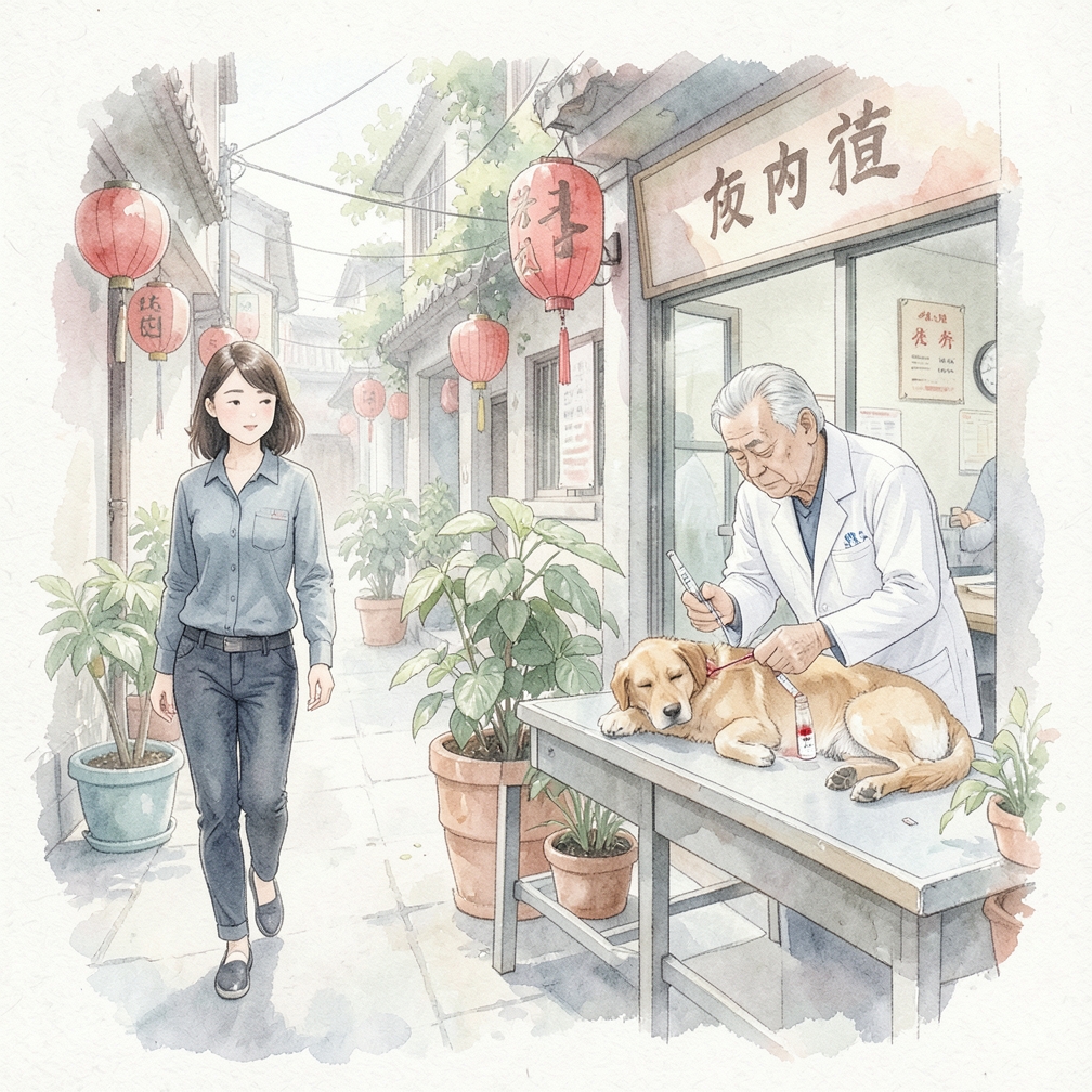 寻求兽医帮助