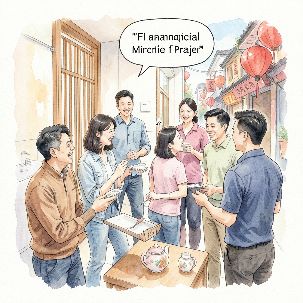 如何逐步處理財務奇跡的祈禱